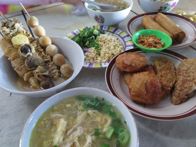 A typical Semarang spread.
