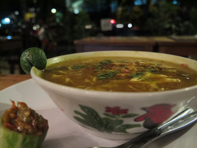 Soto Ayam at Sangria, Jalan Banda.