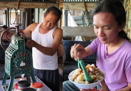 Es kacang susu. It's pretty special. 