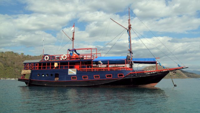 The good ship Cakrawala Biru.